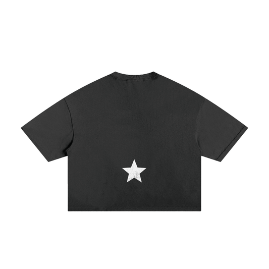 STAR GIRL ★ DISTRESSED BOXY TSHIRT