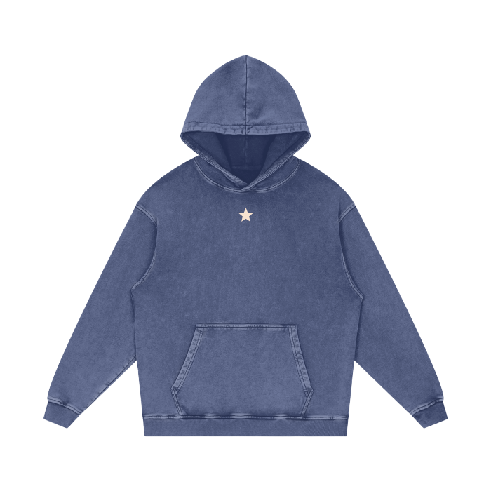 "DENIM" WASH ★ HOODIE