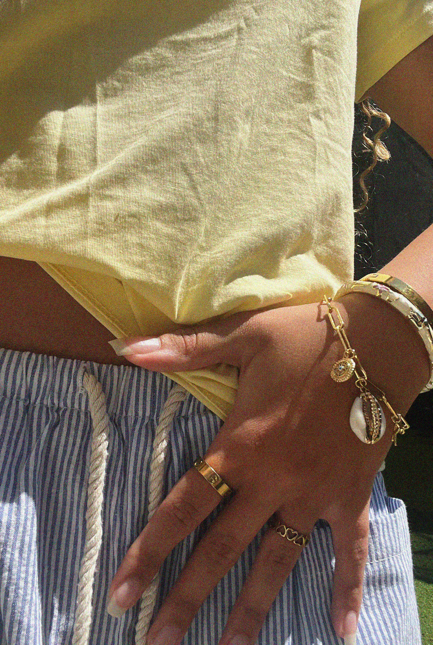 HANDMADE SEASHORE CHARM BRACELET