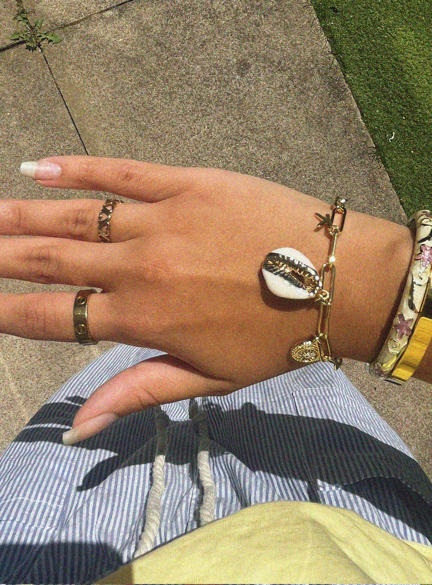 HANDMADE SEASHORE CHARM BRACELET