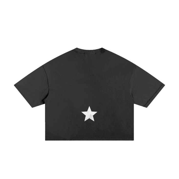 STAR GIRL ★ DISTRESSED BOXY TSHIRT