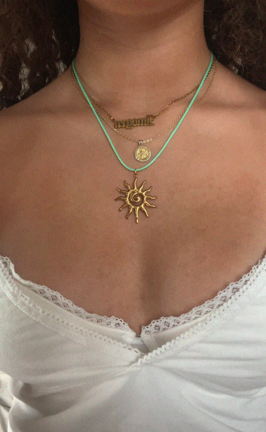 SEAFOAM SOL NECKLACE